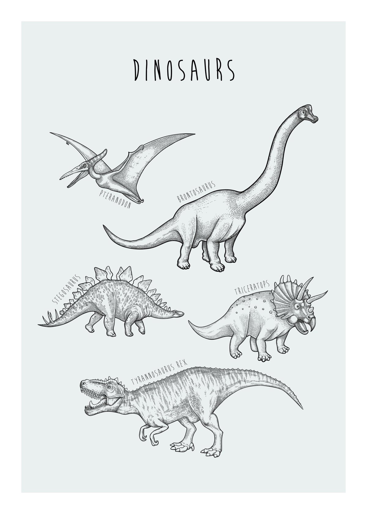 Dinos Print
