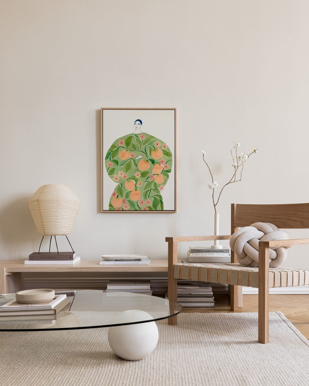 La Poire - Apricot Coat Canvas