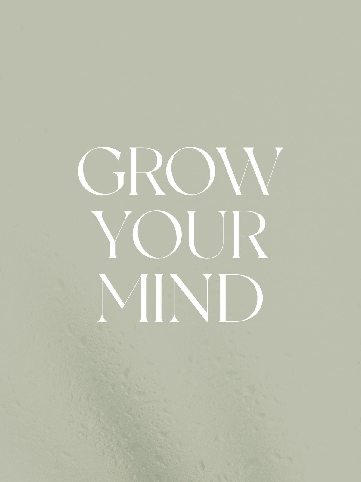 Grow Your Mind Print