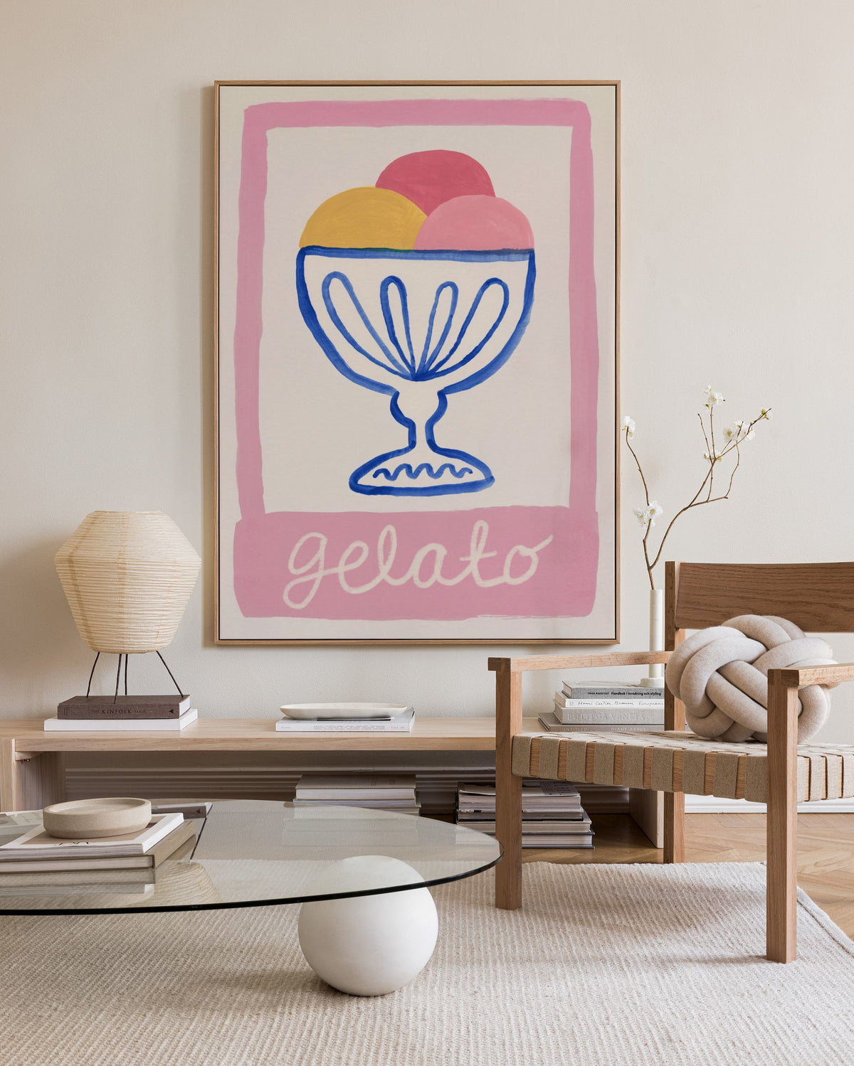 Gelato Canvas print