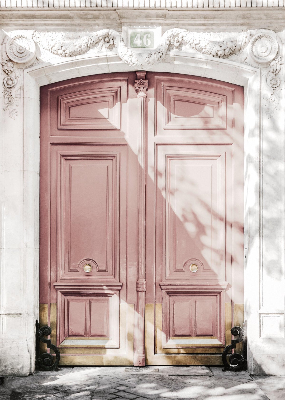 Dusty Pink Door Print