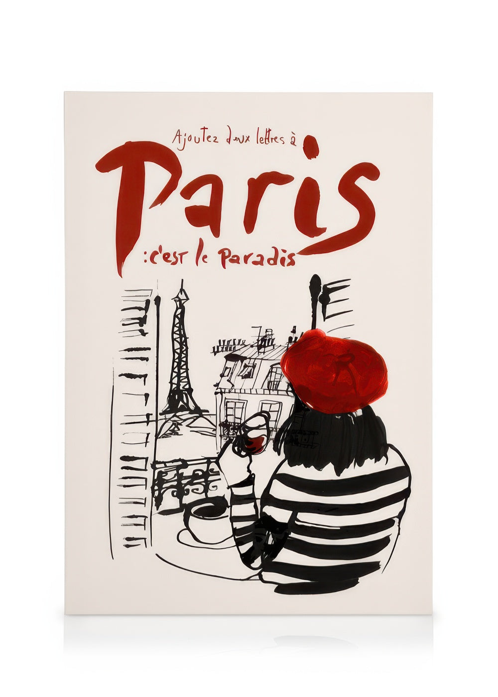 Sissan Richard - Paris, le Paradis Canvas print