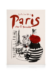 Sissan Richard - Paris, le Paradis Canvas print