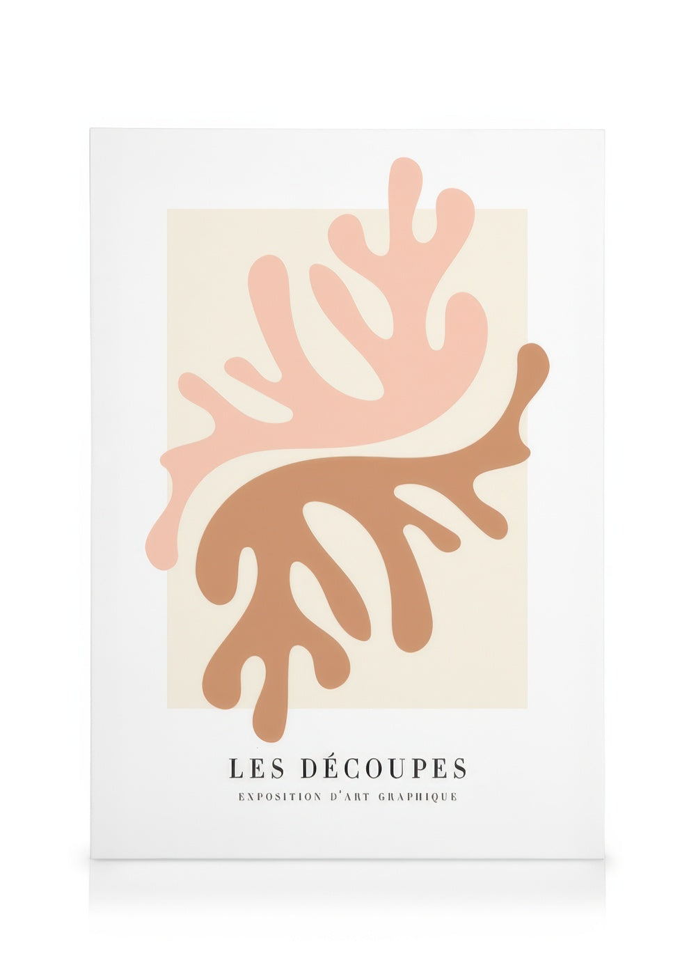 Cut-Out Coral Canvas print
