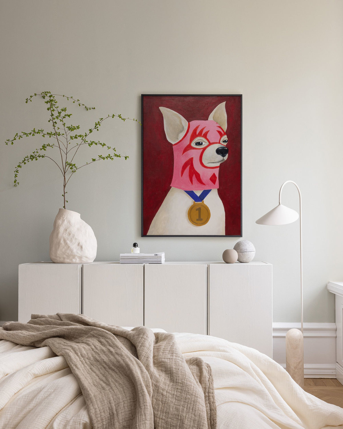 El Ganador Canvas print