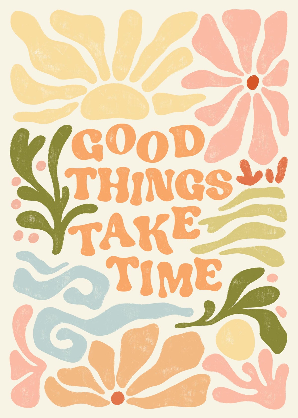 Good Things in Pastel Print