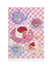 Cherry Red Velvet Cake Canvas print