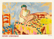 Henri Lebasque - Young Woman in a Green Turban Juliste