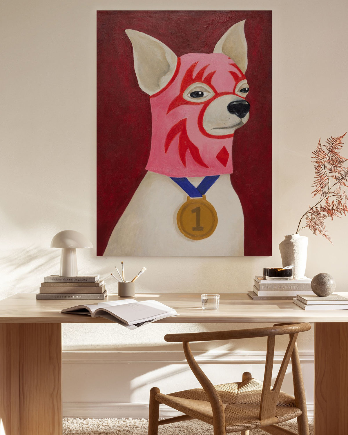 El Ganador Canvas print