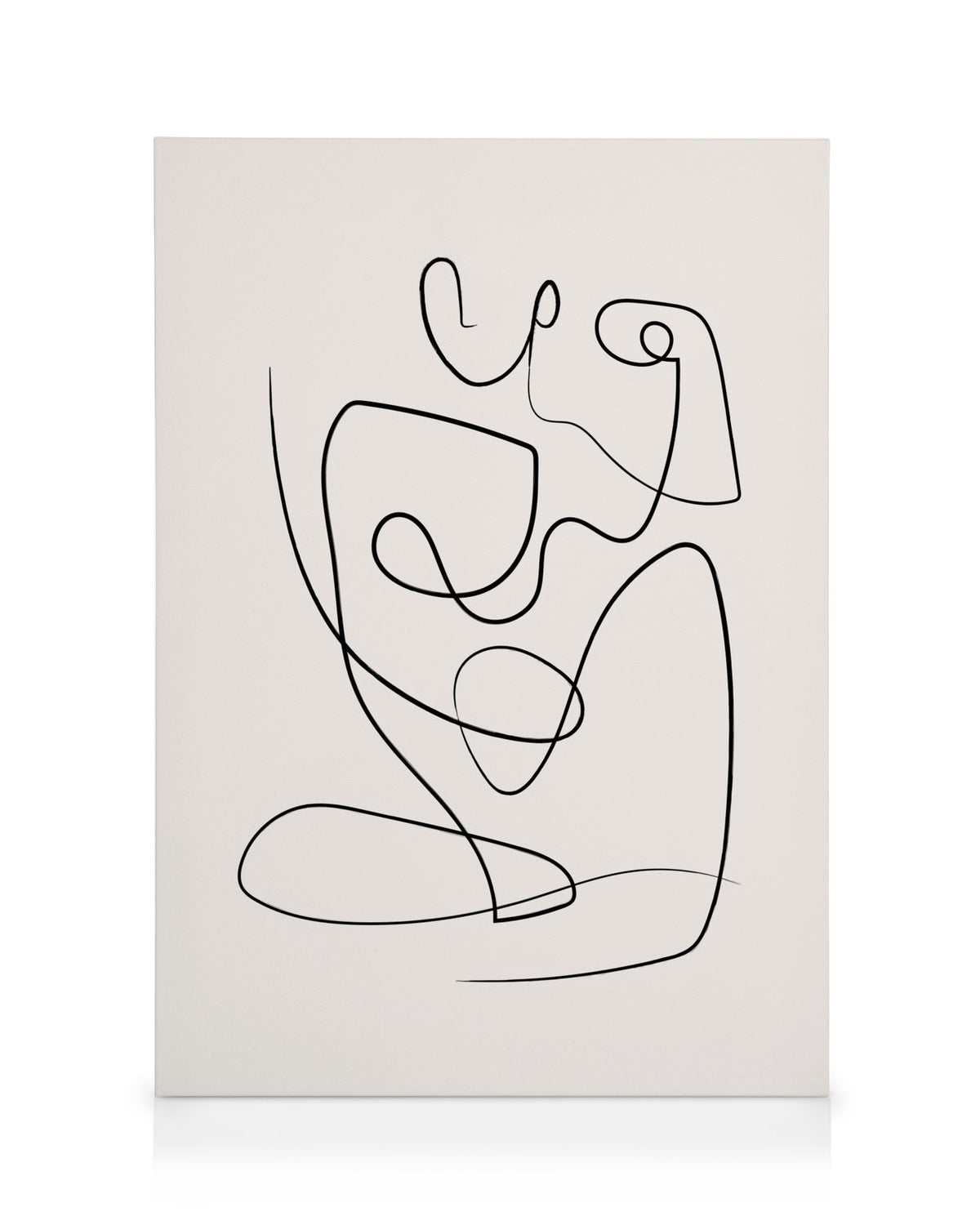 Abstract Figures No1 Canvas print