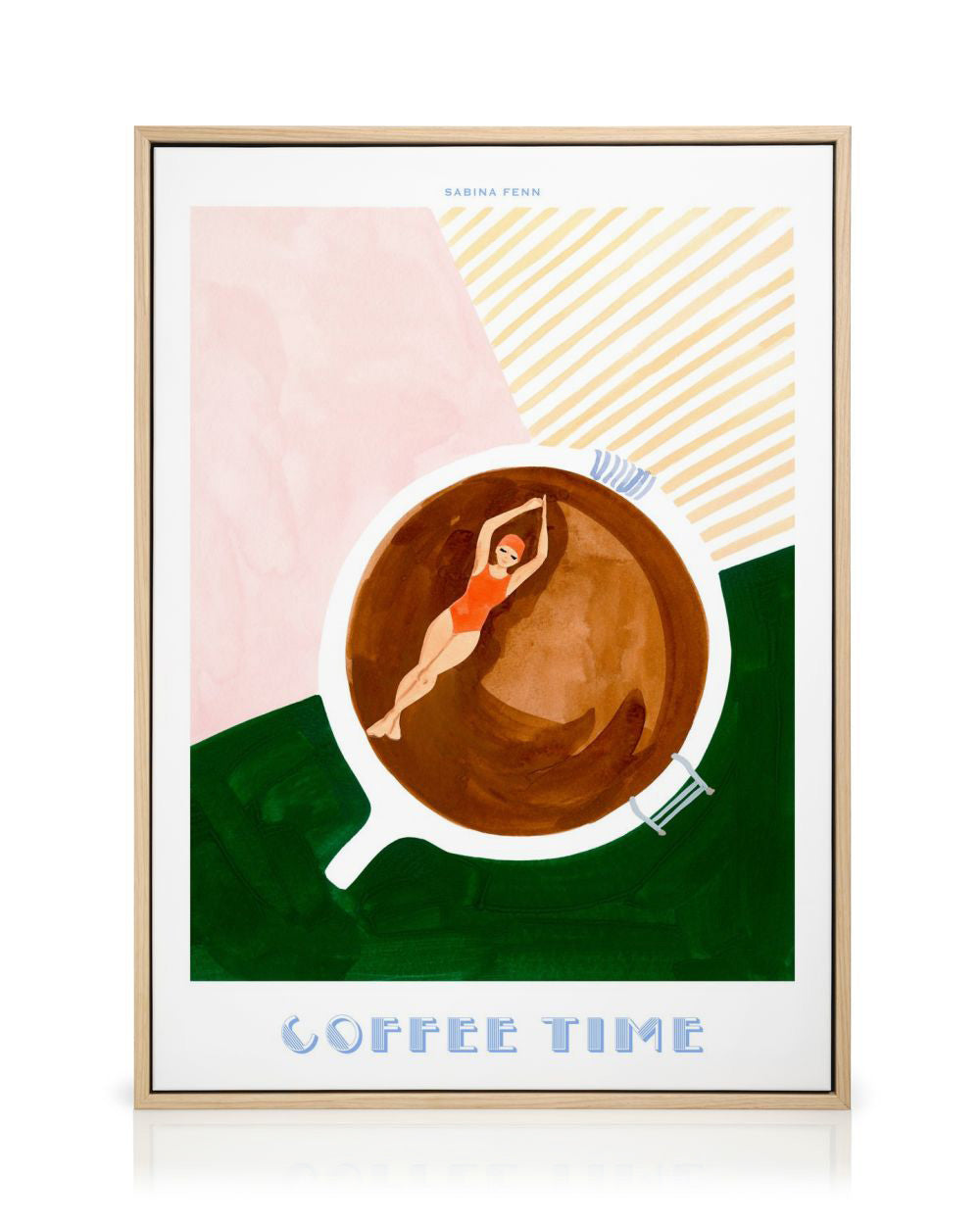 Sabina Fenn - Coffee Time Canvas print