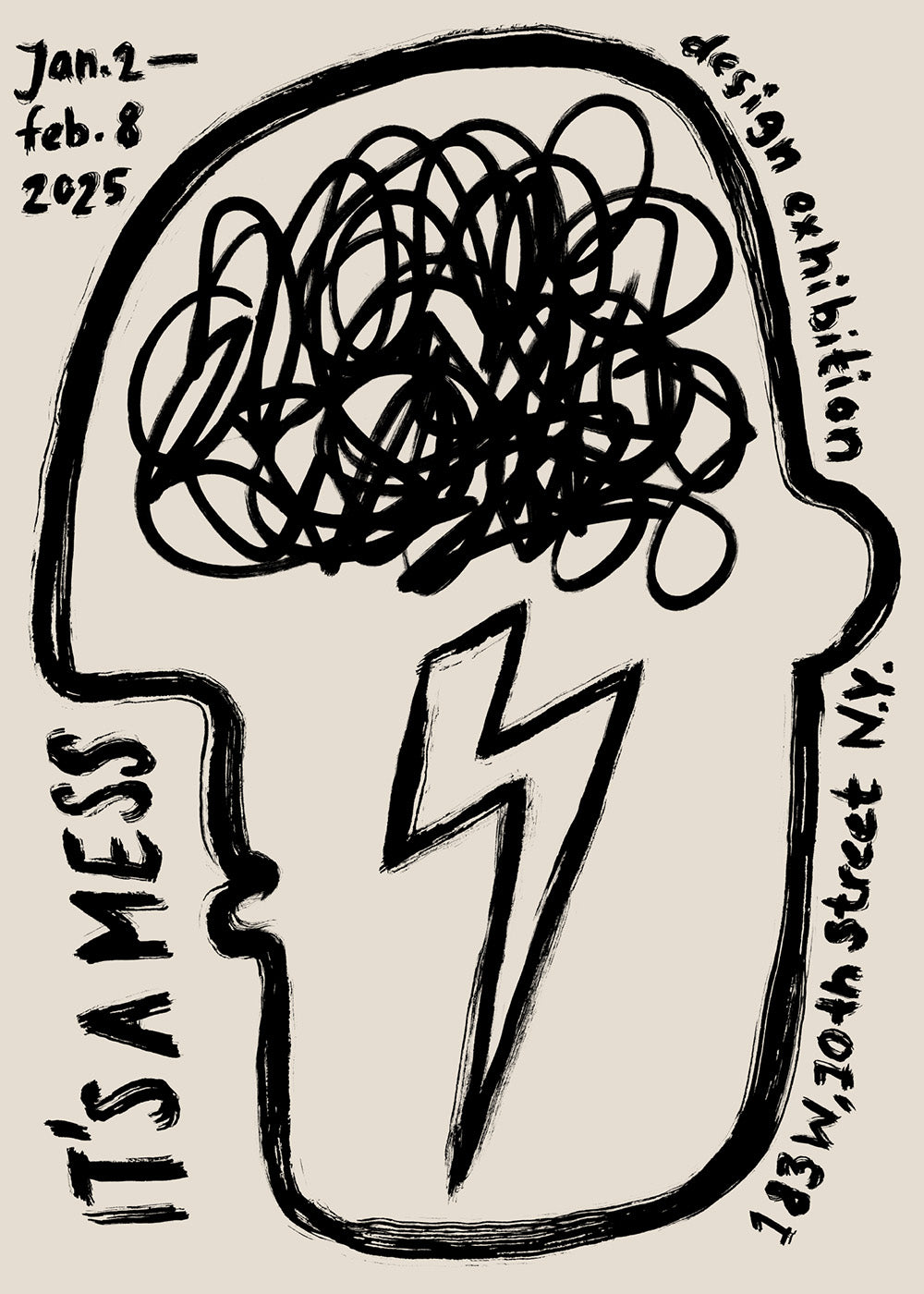 It's a Mess Print