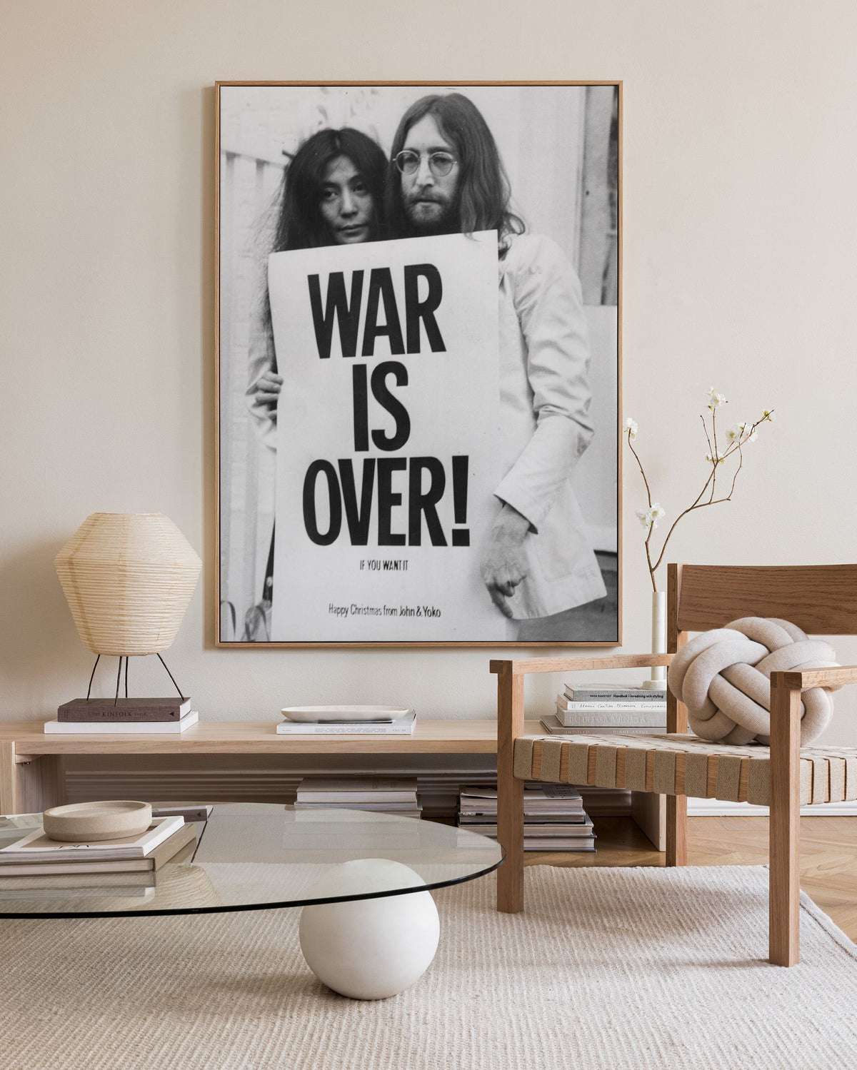 War is Over Canvas print