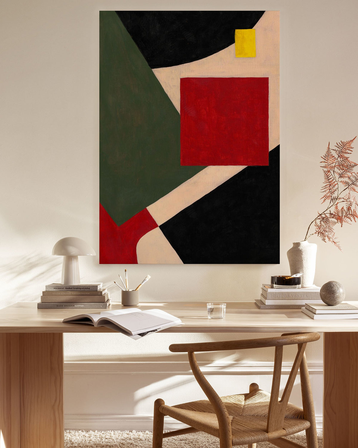 There She Is Canvas print