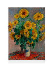 Monet - Bouquet of Sunflowers Canvas print
