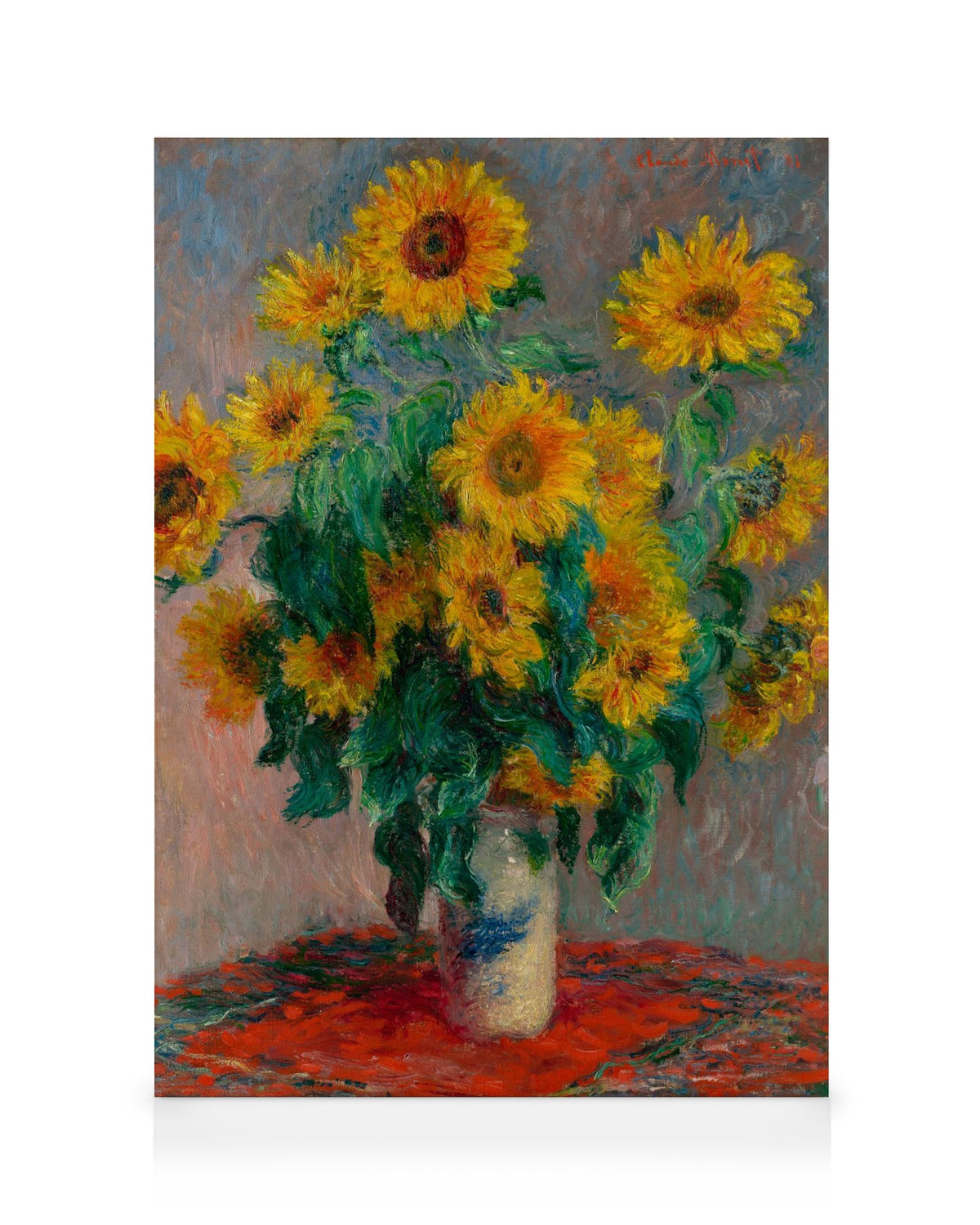 Monet - Bouquet of Sunflowers Canvas print