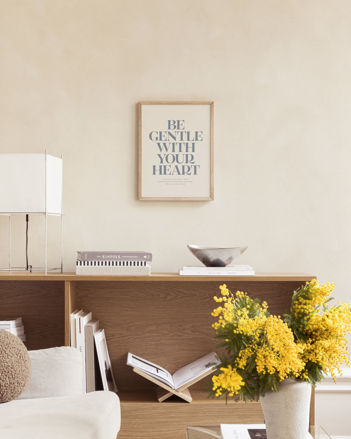 Be Gentle With Your Heart Print