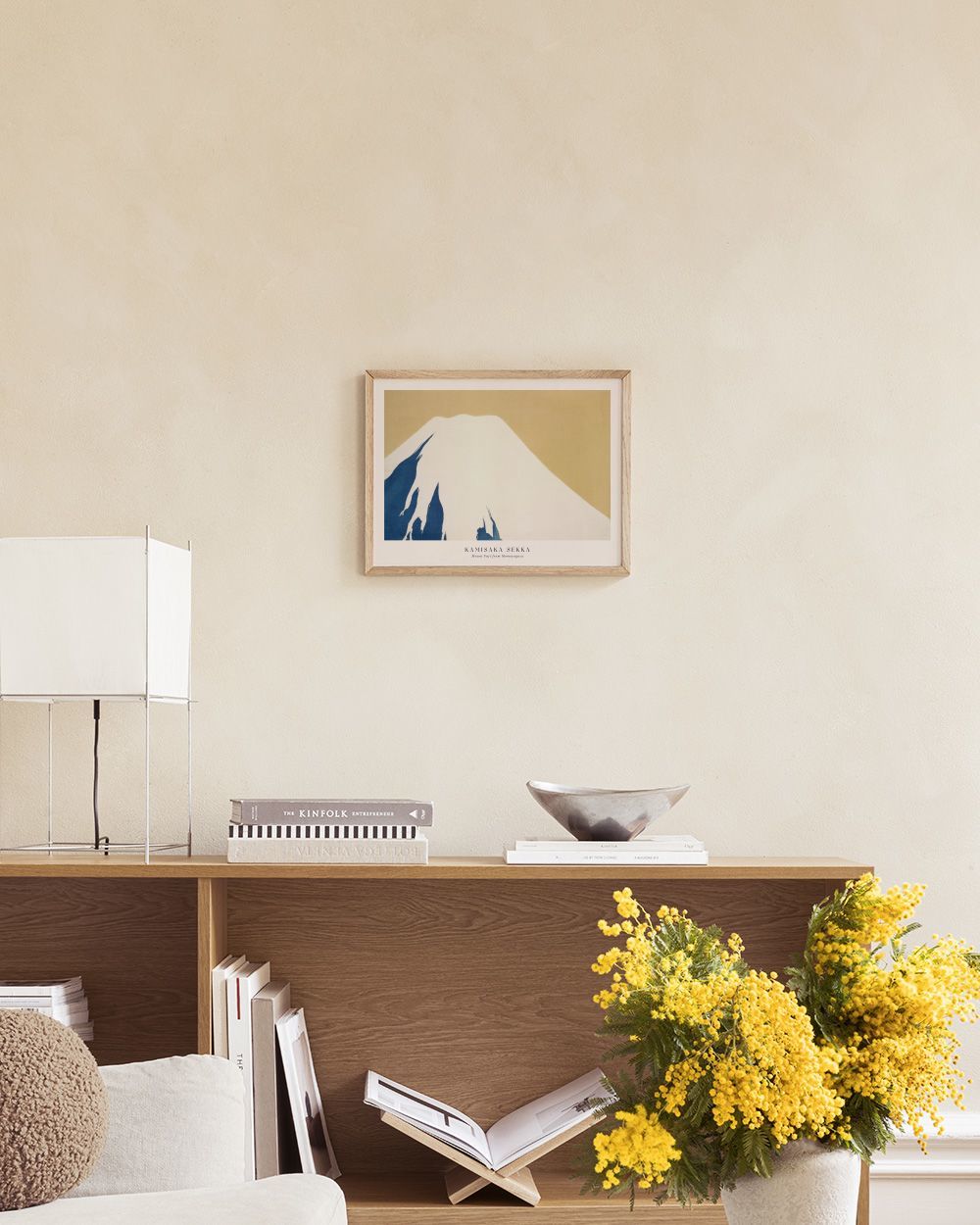 Kamisaka Sekka - Mount Fuji from Momoyogusa Print
