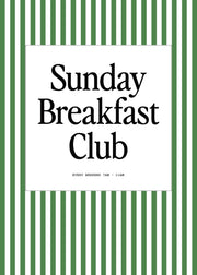 Sunday Breakfast Club Print