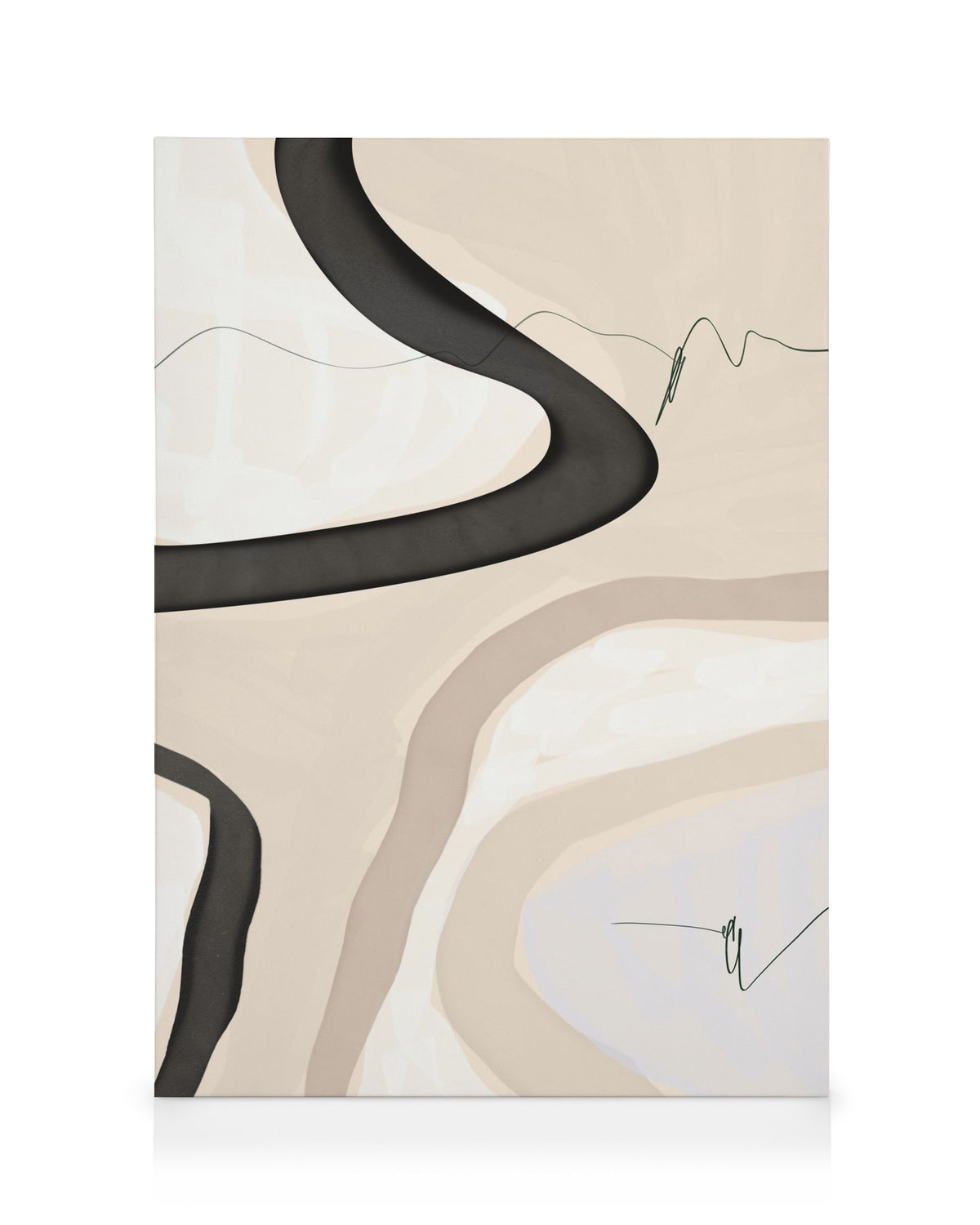 Abstract Shapes No2 Canvas print