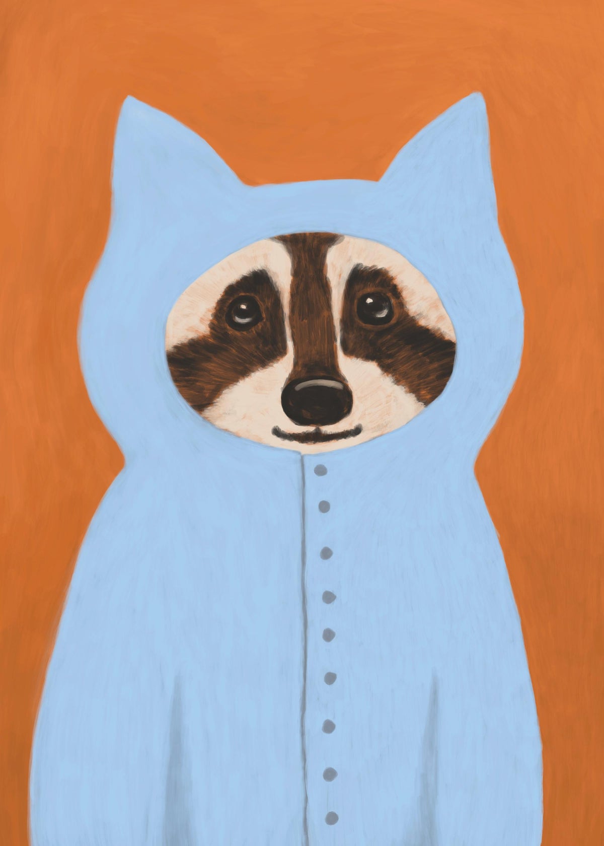 Racoon Print