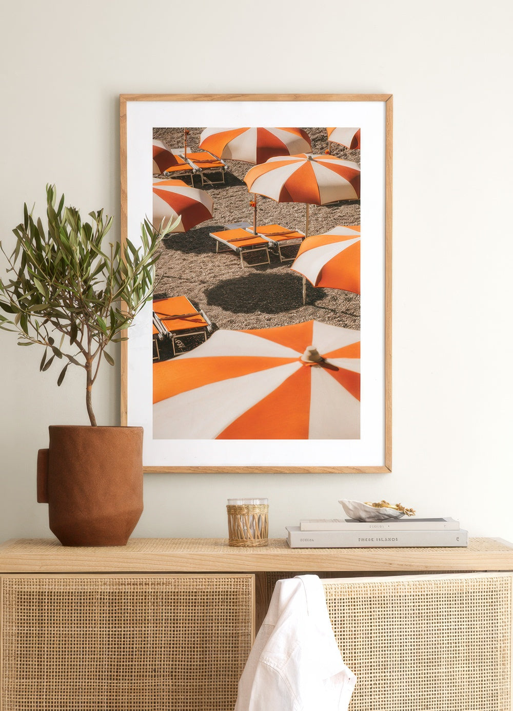 Seaside Stripes Print