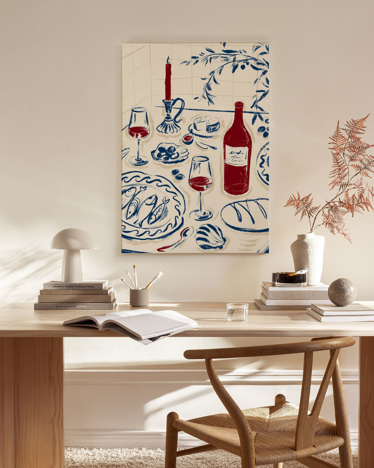 Dinner is Ready Canvas print