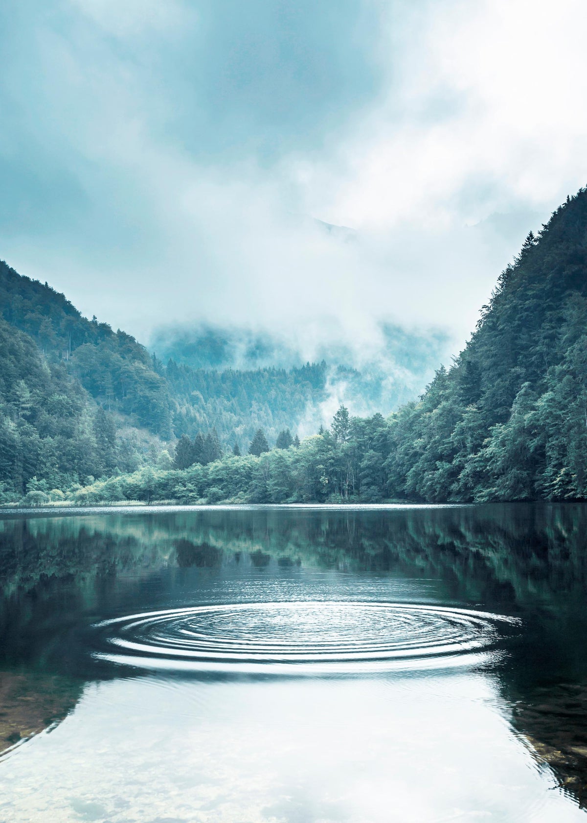 Rings on the Water Print