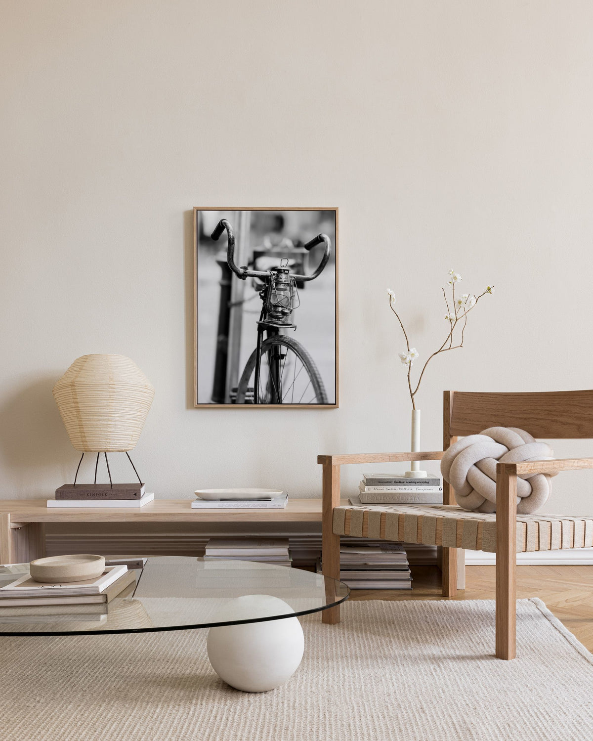 Old Bike Canvas print