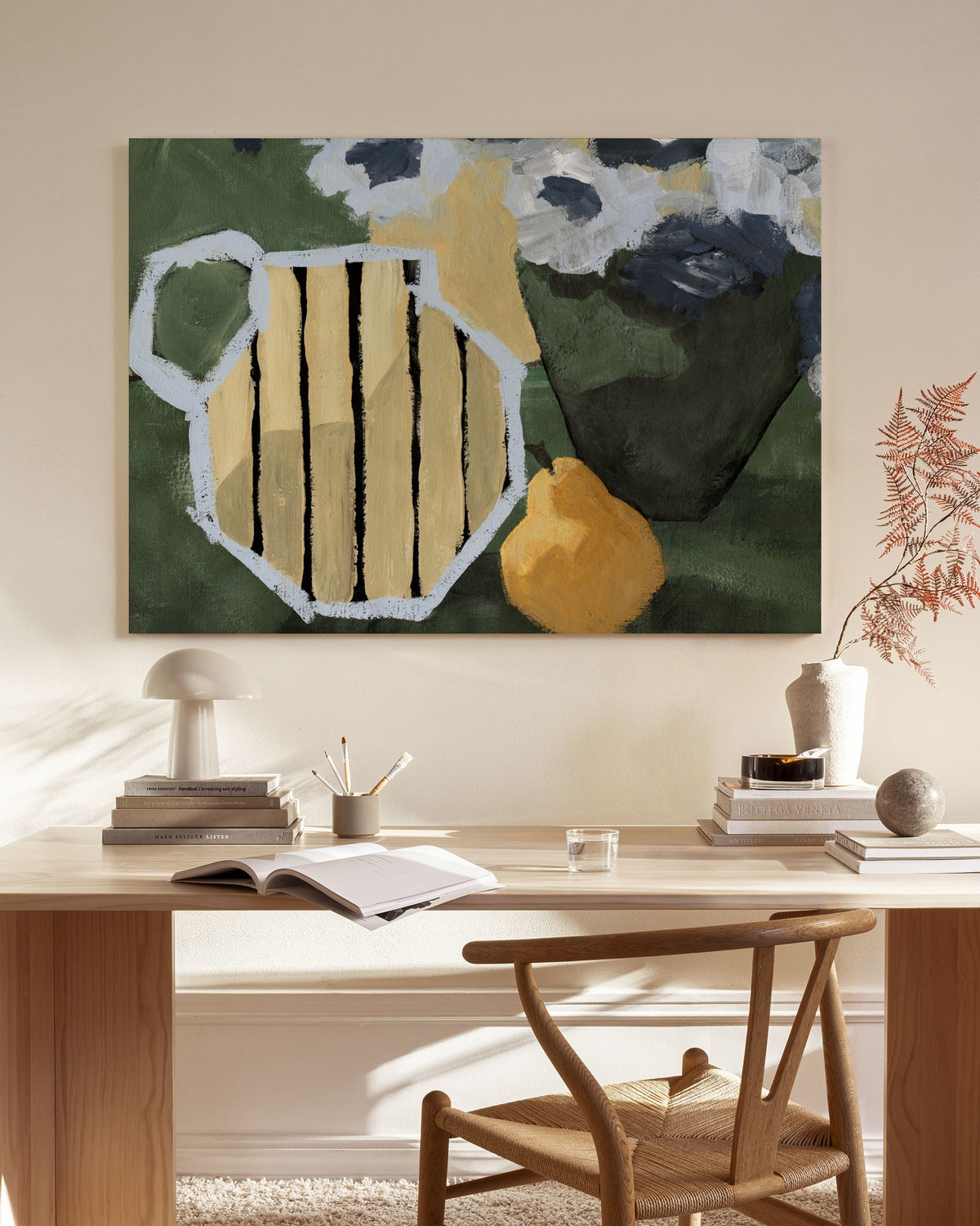 Muted Melody Canvas print