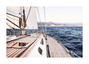 On a Boat Print
