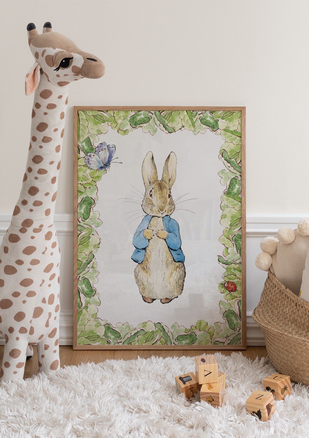 Peter Rabbit Portrait Print