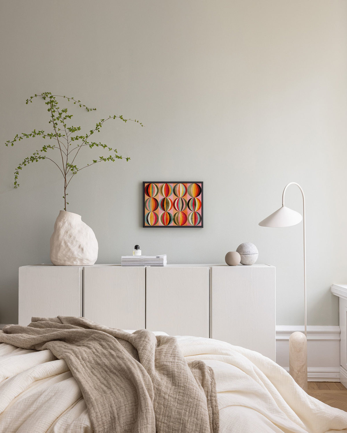 Chromatic Carnival Canvas print