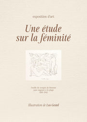 A Study on Femininity Print