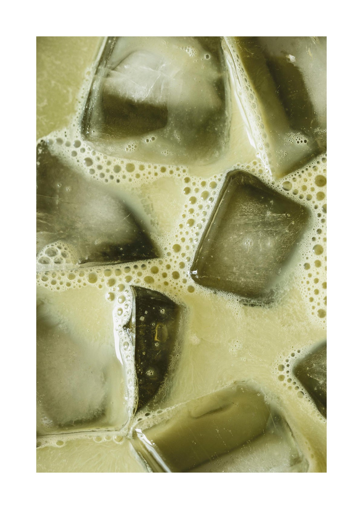 Iced Matcha Latte Print