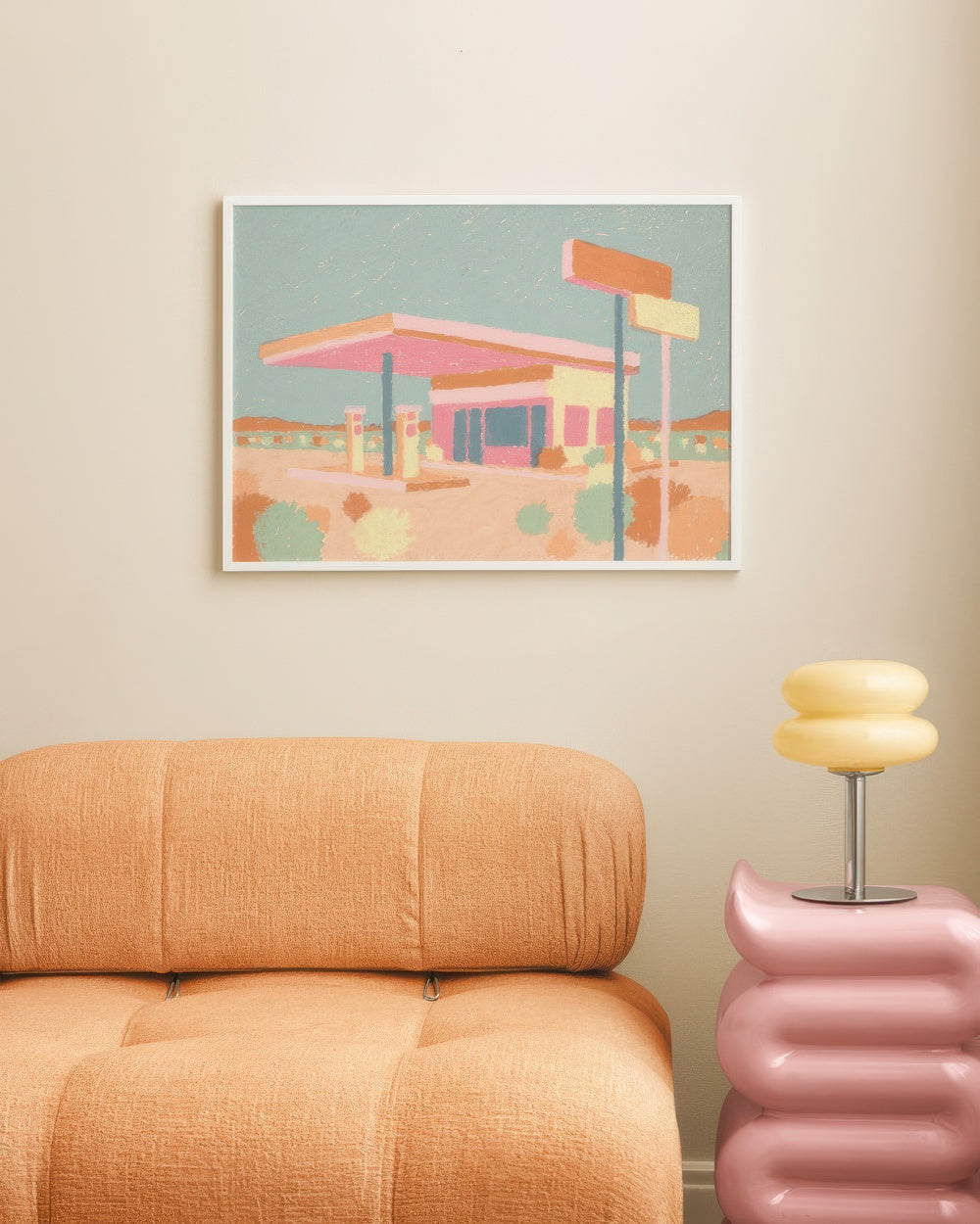 Oil Pastel Station Print