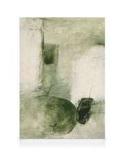 Contemporary Greens No1 Canvas print
