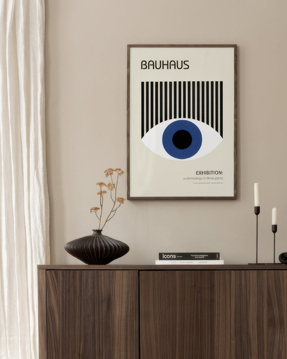 Bauhaus Eye Print
