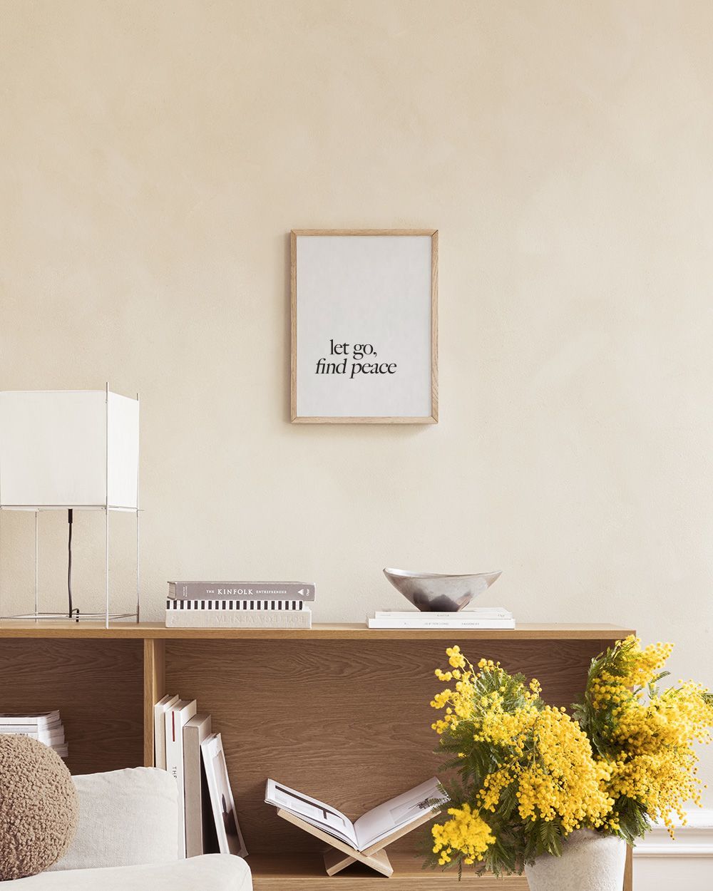 Let Go, Find Peace Print