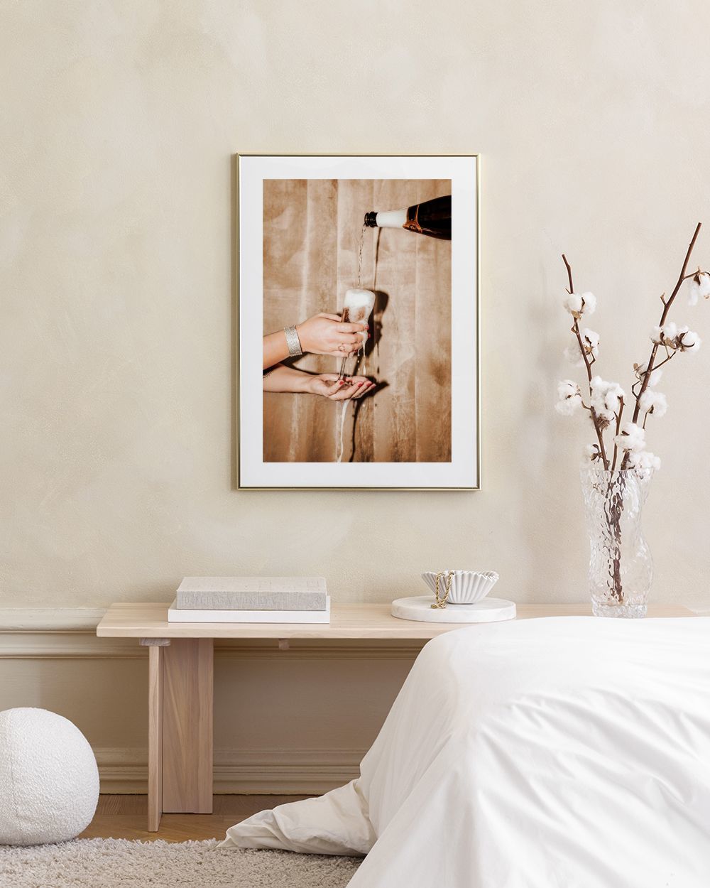 Bubbly Champagne Print