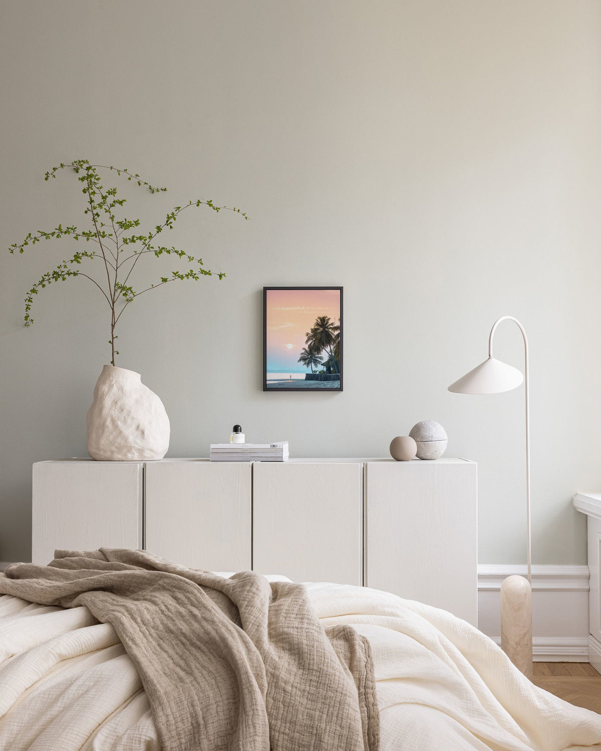Pastel Sunrise Canvas print