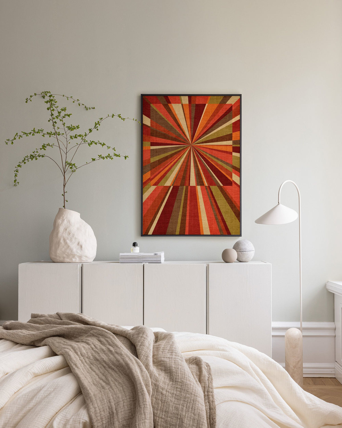 Supernova Canvas print