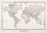 Map of the World Print
