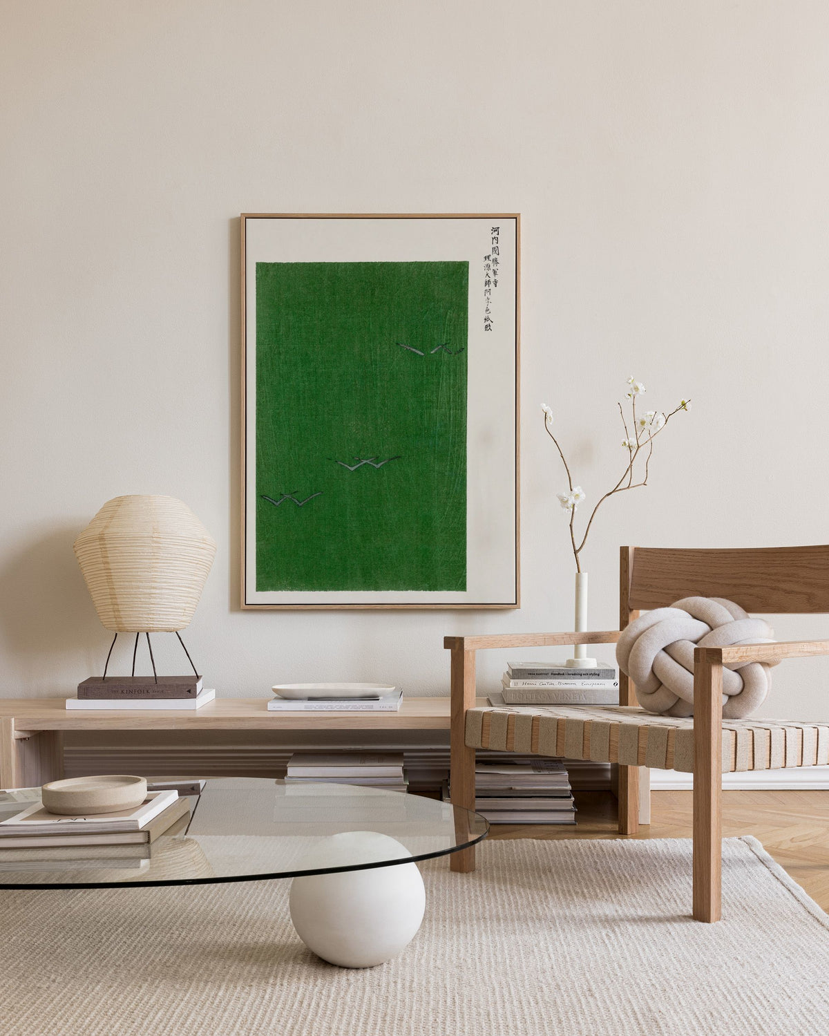 Taguchi Tomoki - Yatsuo No Tsubaki Green Canvas print