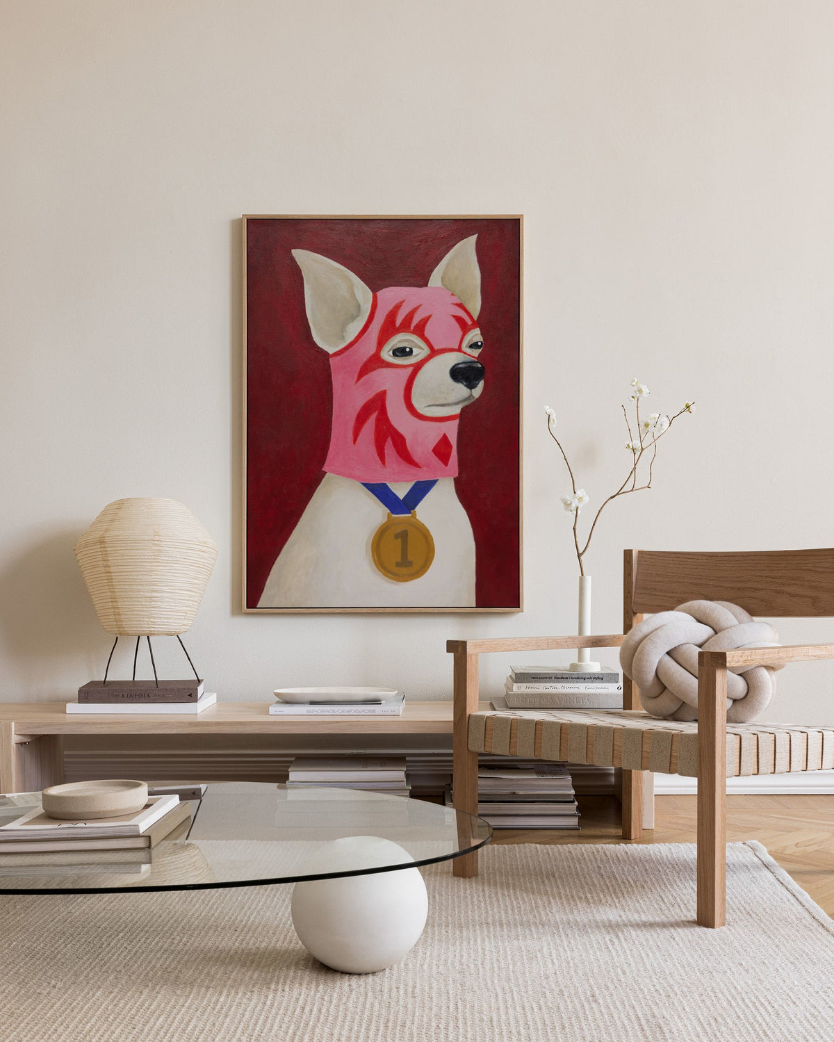 El Ganador Canvas print