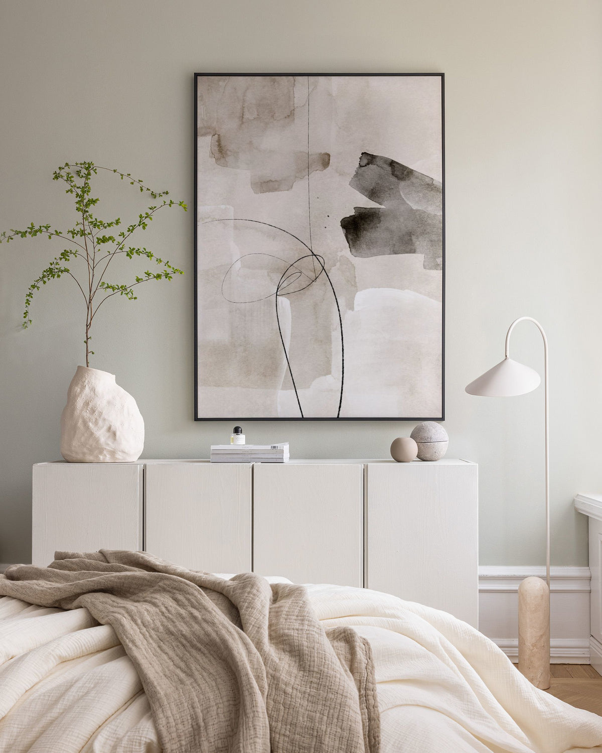 Watercolor Strokes No2 Canvas print