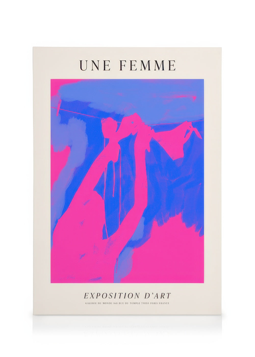 Une Femme No2 Canvas print