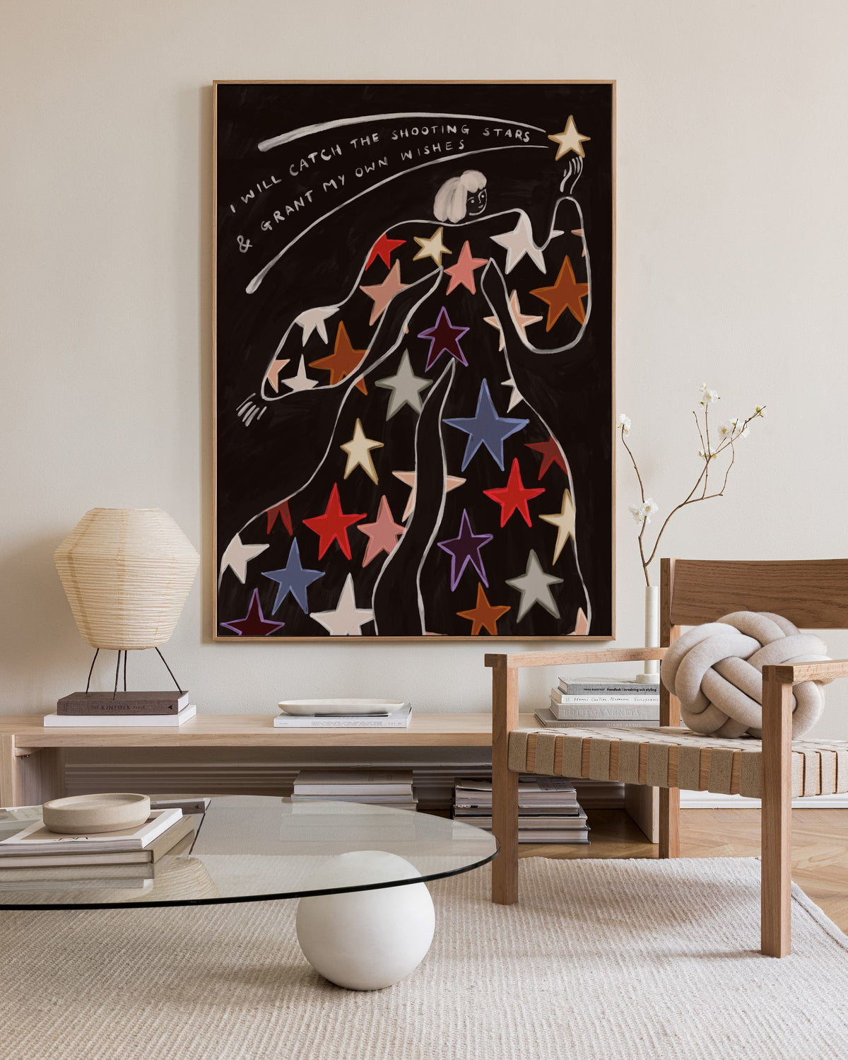Kit Agar - Shooting Stars Canvas print