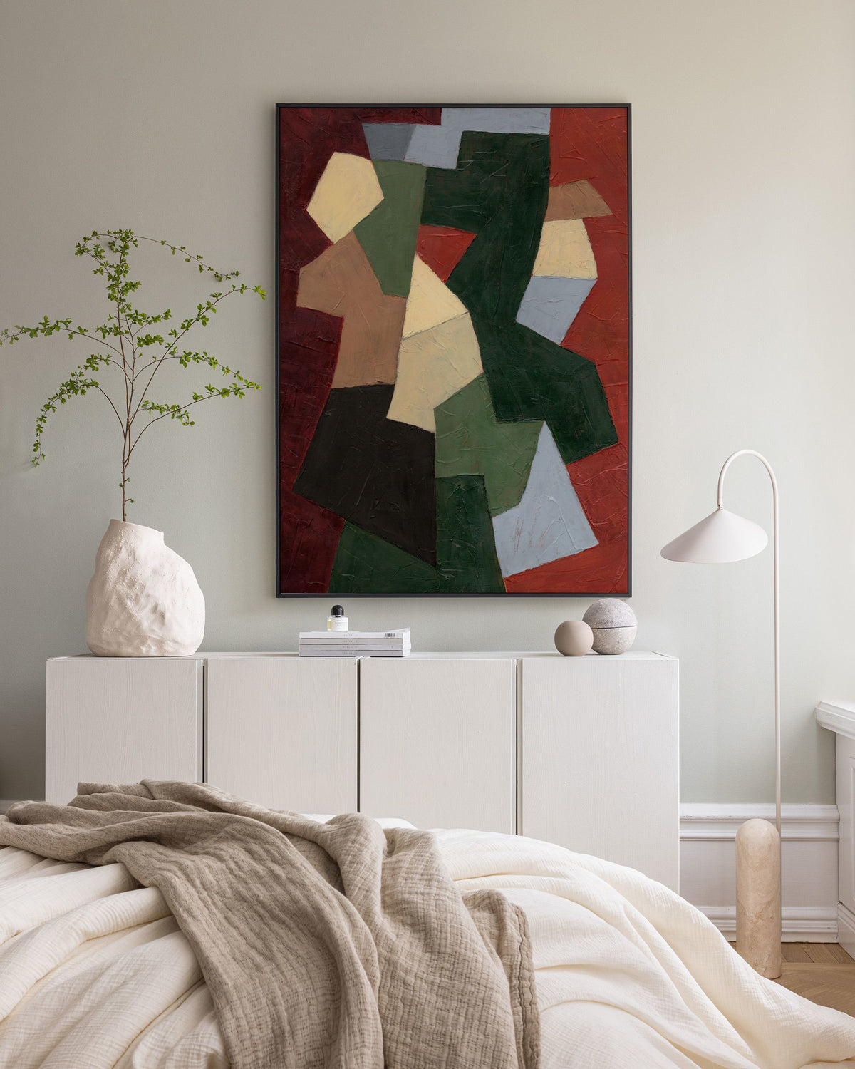 In the Market Canvas print