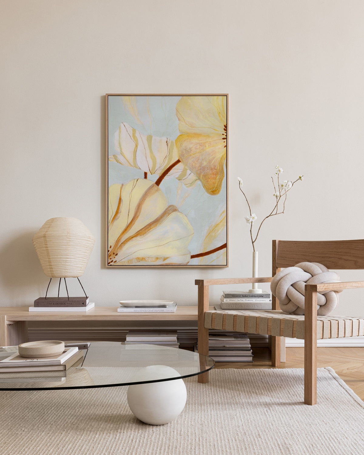 Abstract Blossoms Canvas print